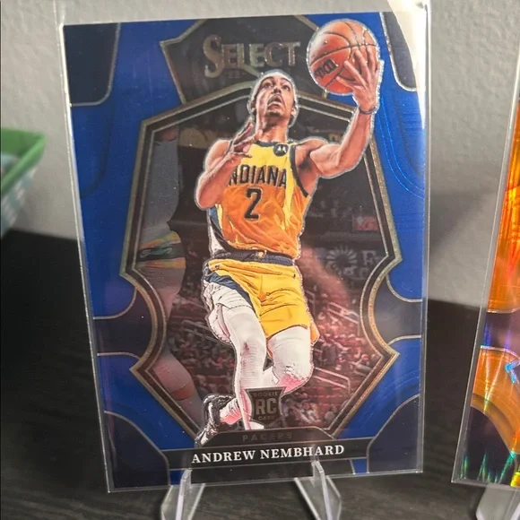 Andrew Nembhard Select Rookie Card set orange wave NBA Indiana Pacers - Picture 2 of 4